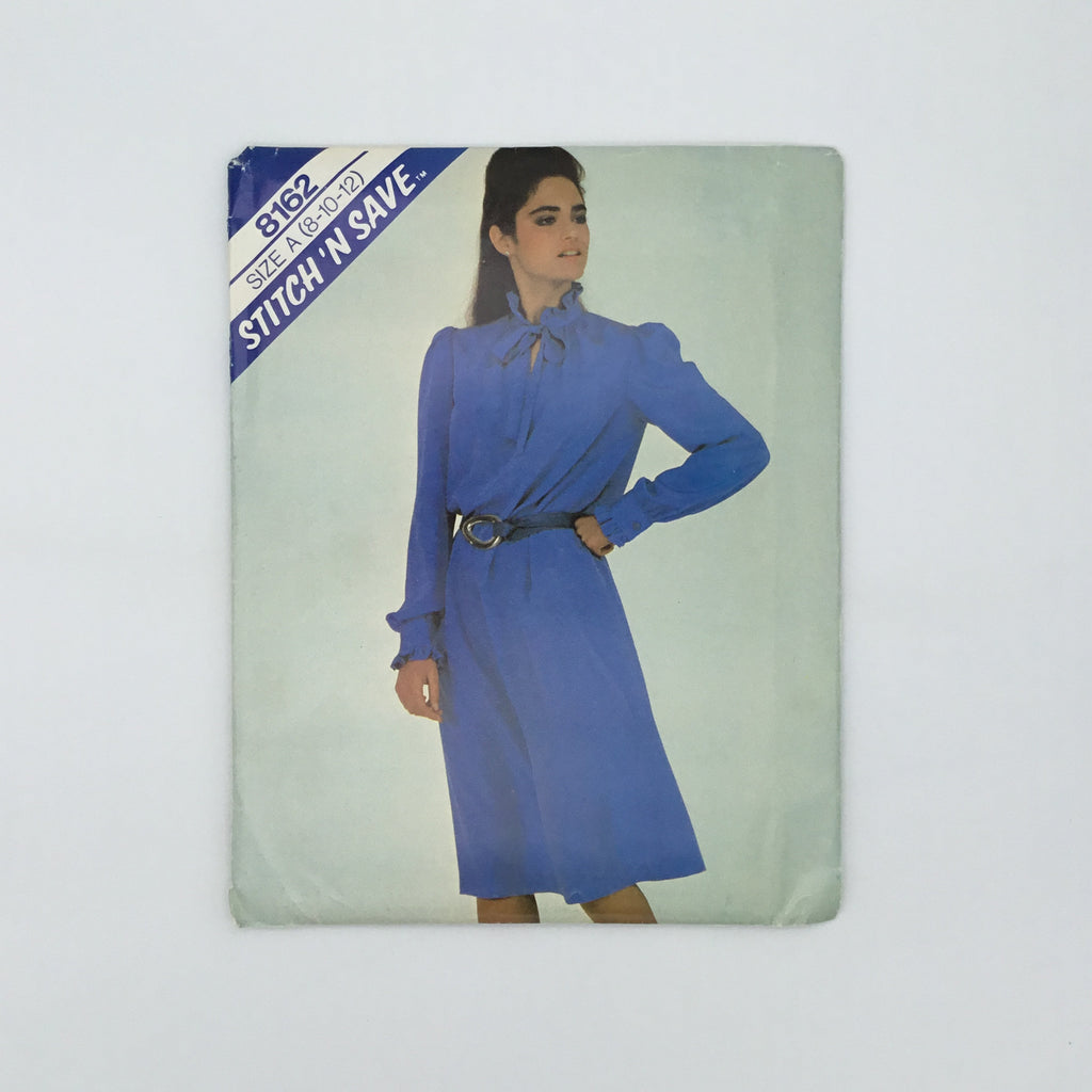 McCall's 8162 (1982) Dress - Vintage Uncut Sewing Pattern