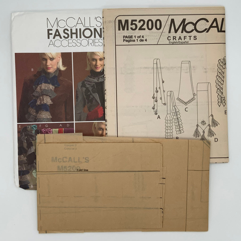 McCall's 5200 (2006) Scarves - Uncut Sewing Pattern