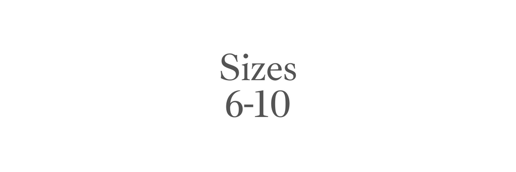 Sizes 6-10