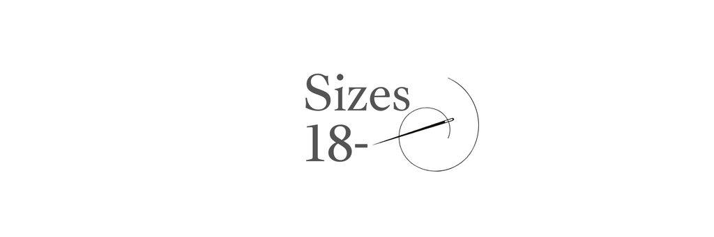 Sizes 18 and Up