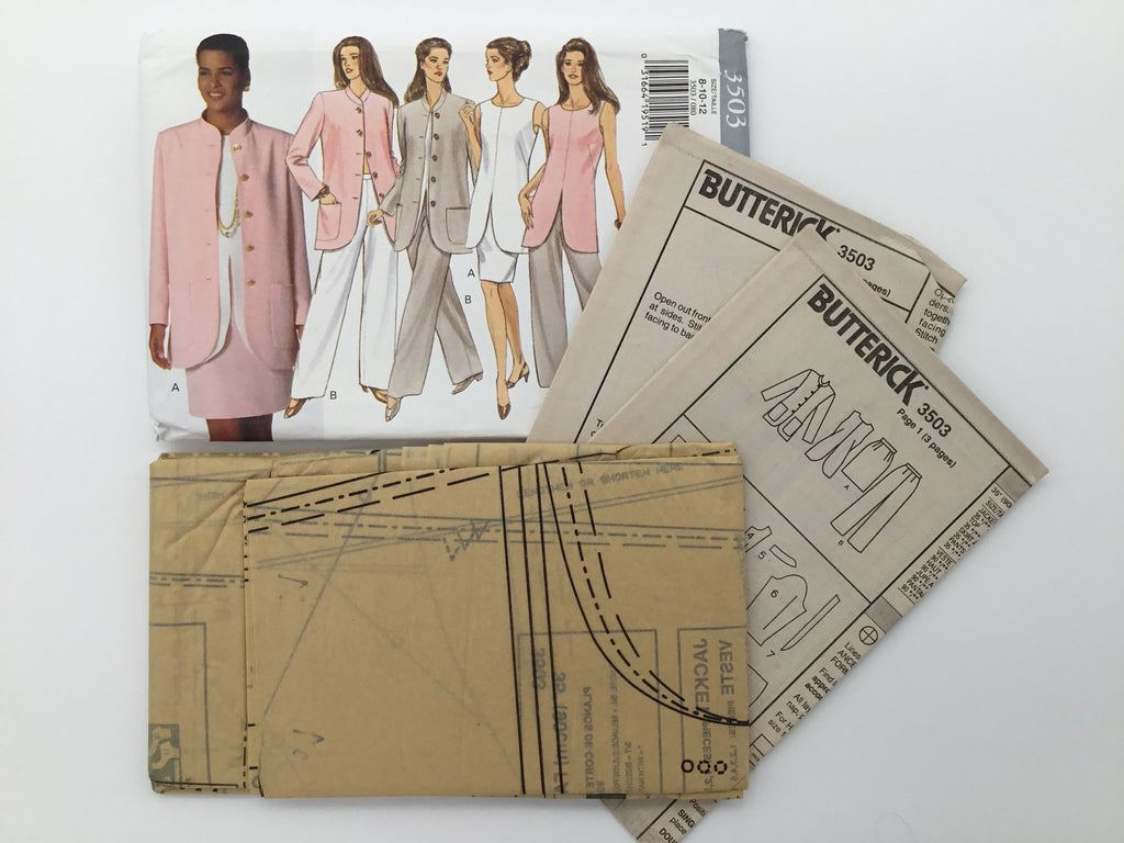 Butterick 3503 (1994) Jacket, Top, Skirt, and Pants - Vintage Uncut Sewing Pattern