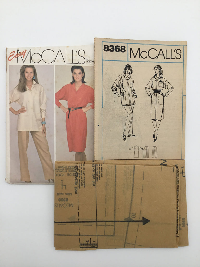 McCall's 8368 (1983) Dress, Tunic and Pants - Vintage Uncut Sewing Pattern