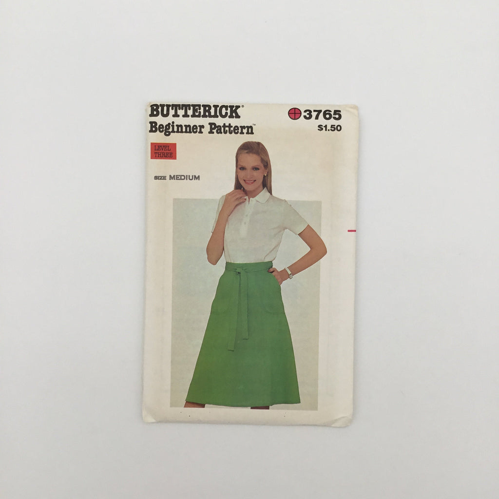 Butterick 3765 Wrap Skirt - Vintage Uncut Sewing Pattern