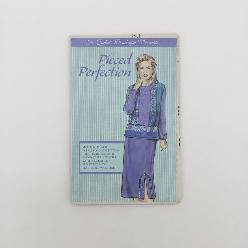 Pieced Perfection (2001) Top and Skirt - Uncut Sewing Pattern