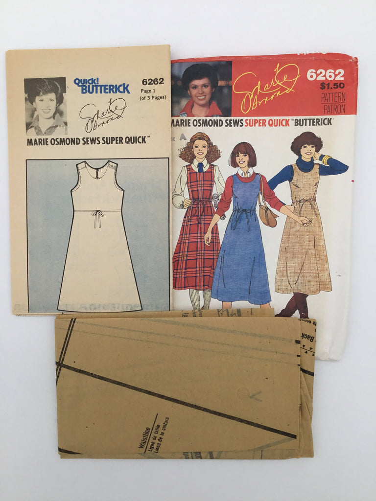 Butterick 6262 Jumper - Vintage Uncut Sewing Pattern