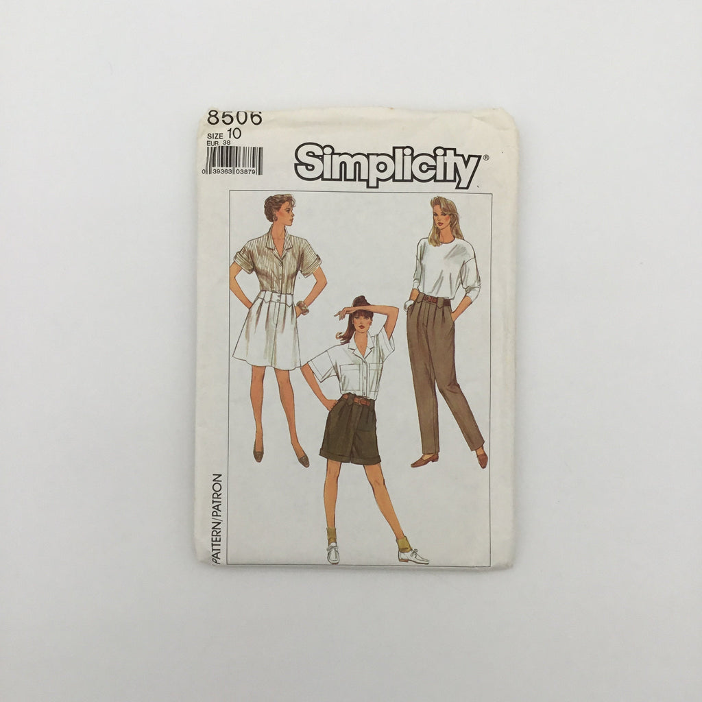 Simplicity 8506 (1988) Pants, Shorts, and Skirt - Vintage Uncut Sewing Pattern