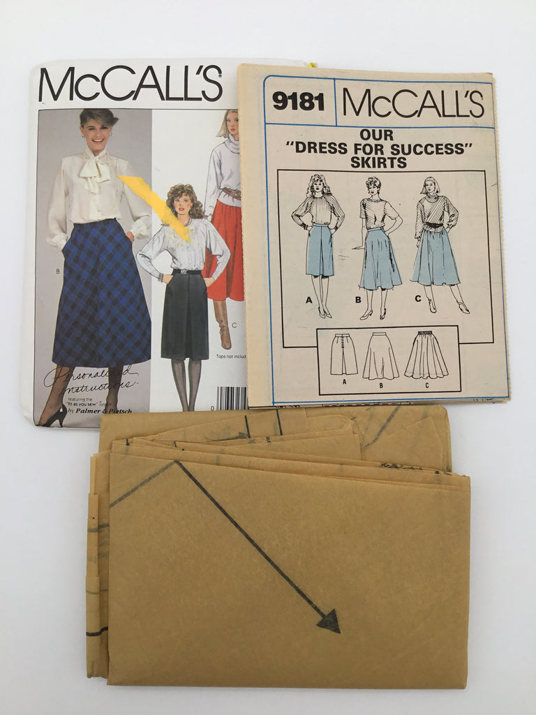 McCall's 9181 (1984) Skirts - Vintage Uncut Sewing Pattern