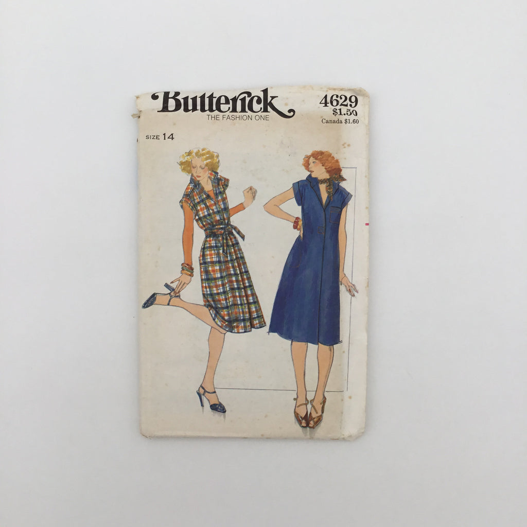 Butterick 4629 Dress - Vintage Uncut Sewing Pattern