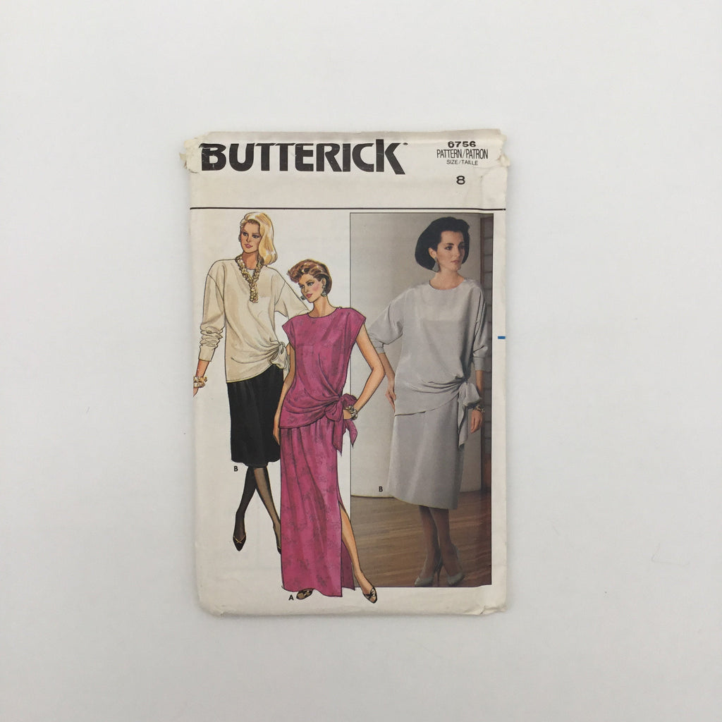 Butterick 6756 Top and Skirt - Vintage Uncut Sewing Pattern