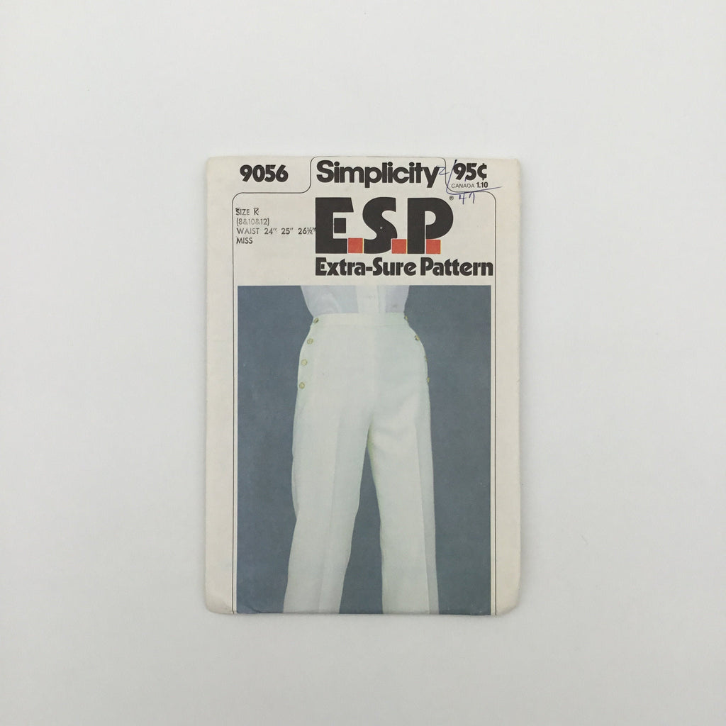 Simplicity 9056 (1979) Pants - Vintage Uncut Sewing Pattern