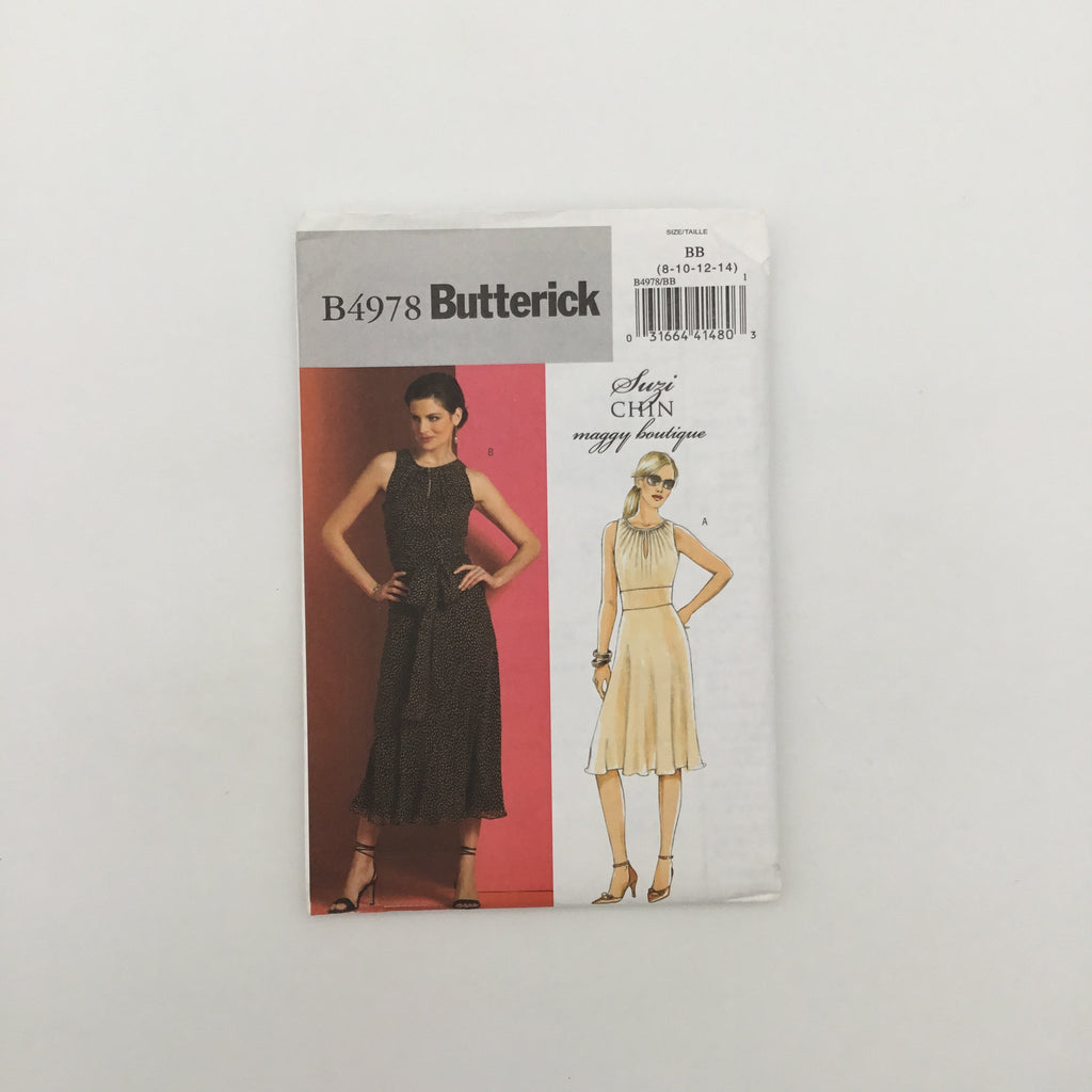 Butterick 4978 (2007) Dress with Length Variations - Uncut Sewing Pattern