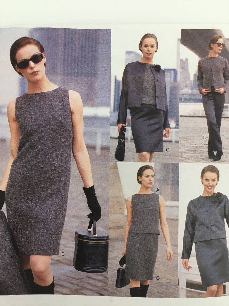 Vogue 1687 (1995) Jacket, Dress, Top, Skirt, and Pants - Vintage Uncut Sewing Pattern