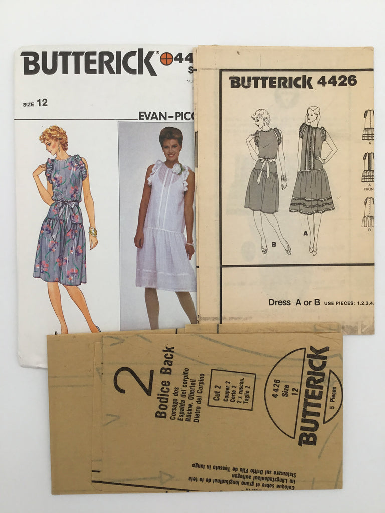 Butterick 4426 Dress - Vintage Uncut Sewing Pattern