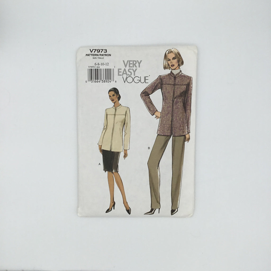 Vogue 7973 (2004) Jacket, Skirt, and Pants - Uncut Sewing Pattern