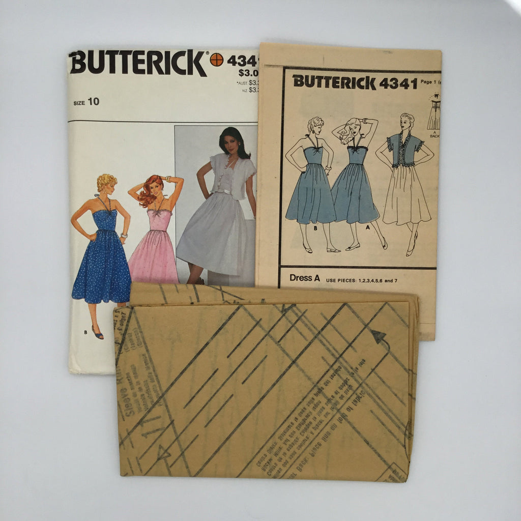 Butterick 4341 Dress and Jacket - Vintage Uncut Sewing Pattern