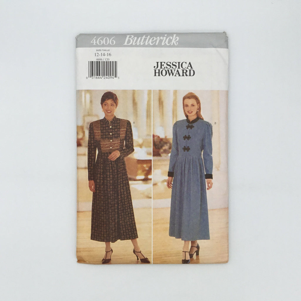 Butterick 4606 (1996) Jessica Howard Dress - Vintage Uncut Sewing Pattern