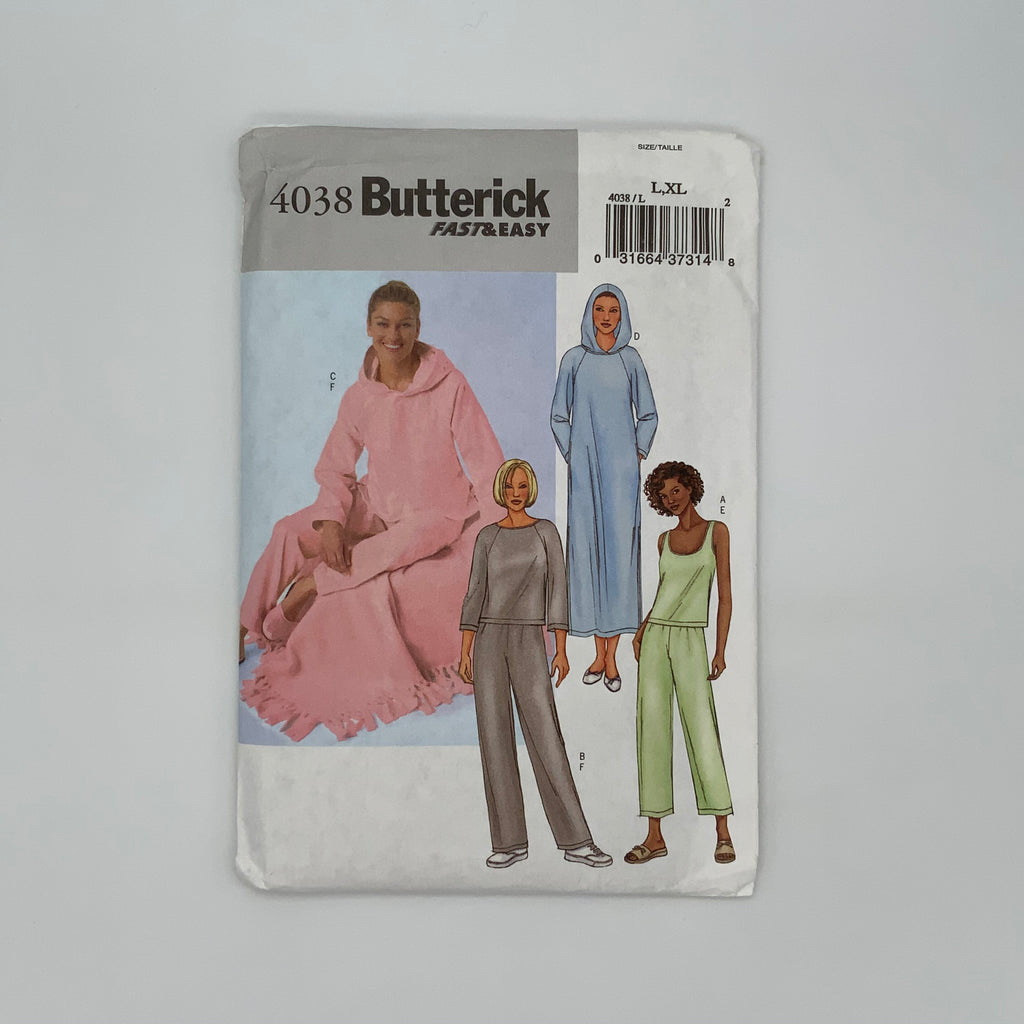 Butterick 4038 (2003) Loungewear - Uncut Sewing Pattern